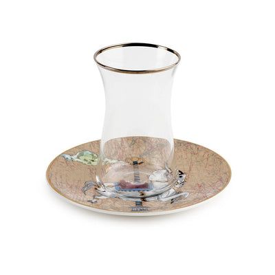 Zarina "in  Good Times" Istikana Tea Cups - Set of 6