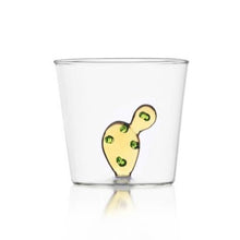 Load image into Gallery viewer, Ichendorf Glass Tumbler Cactus - Amber
