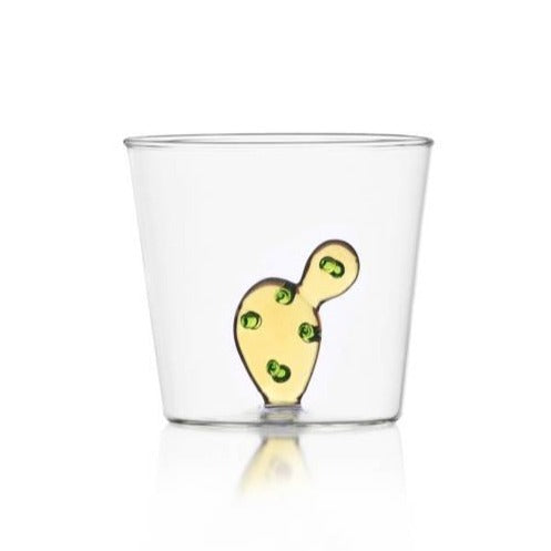 Ichendorf Glass Tumbler Cactus - Amber