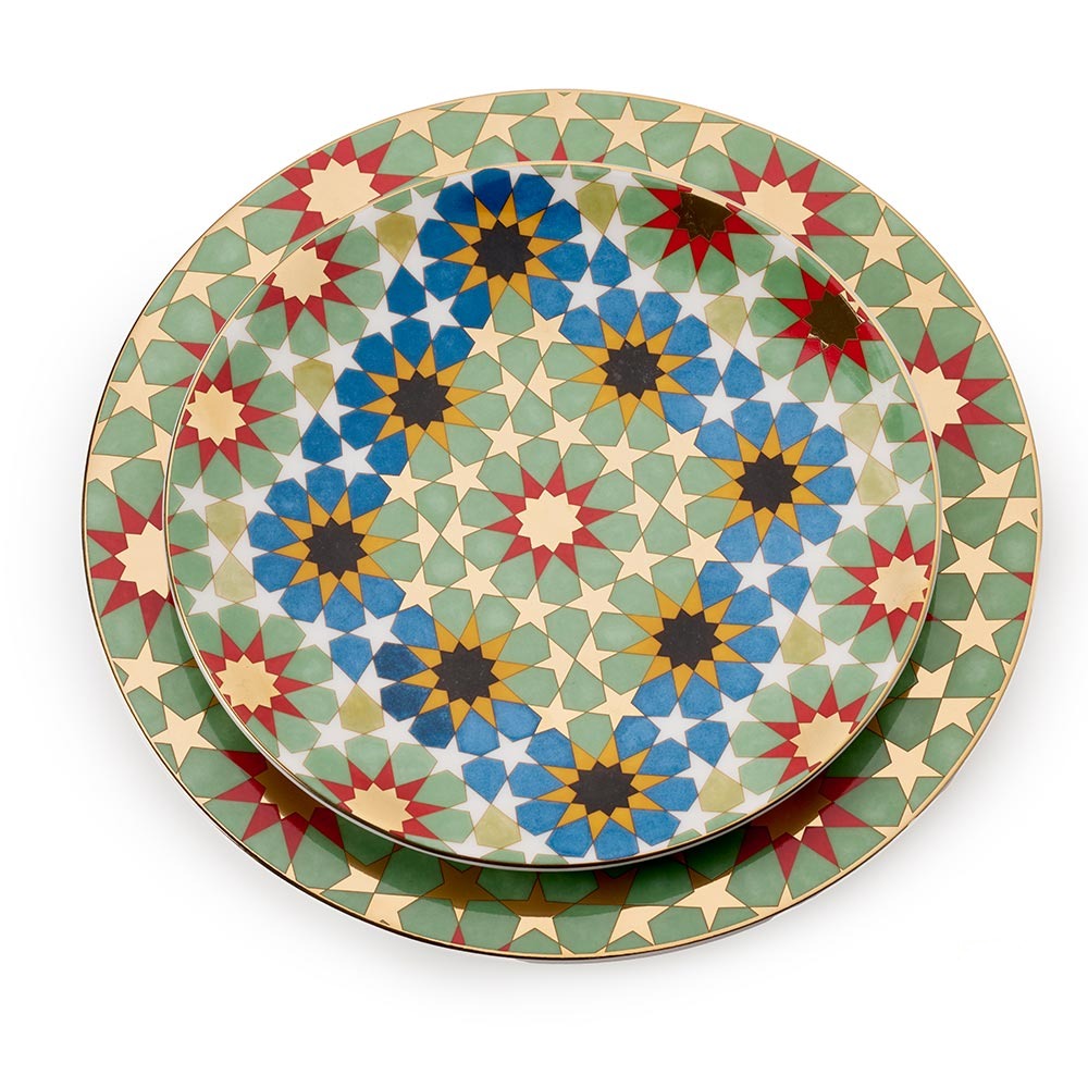 Zarina Kanz Salad and Dessert Plates - Set of 6