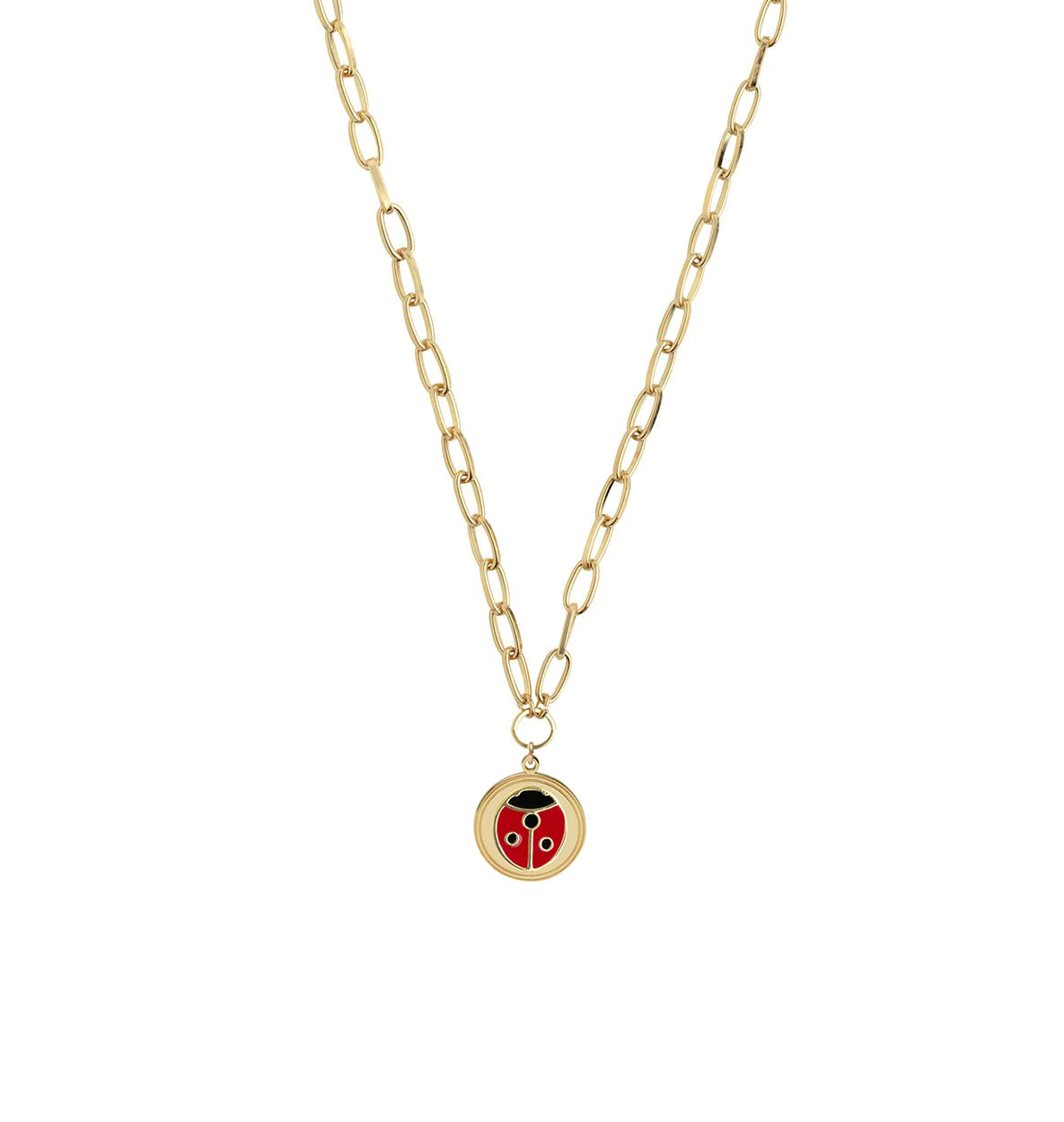 Wilhelmina Garcia Ladybug Necklace