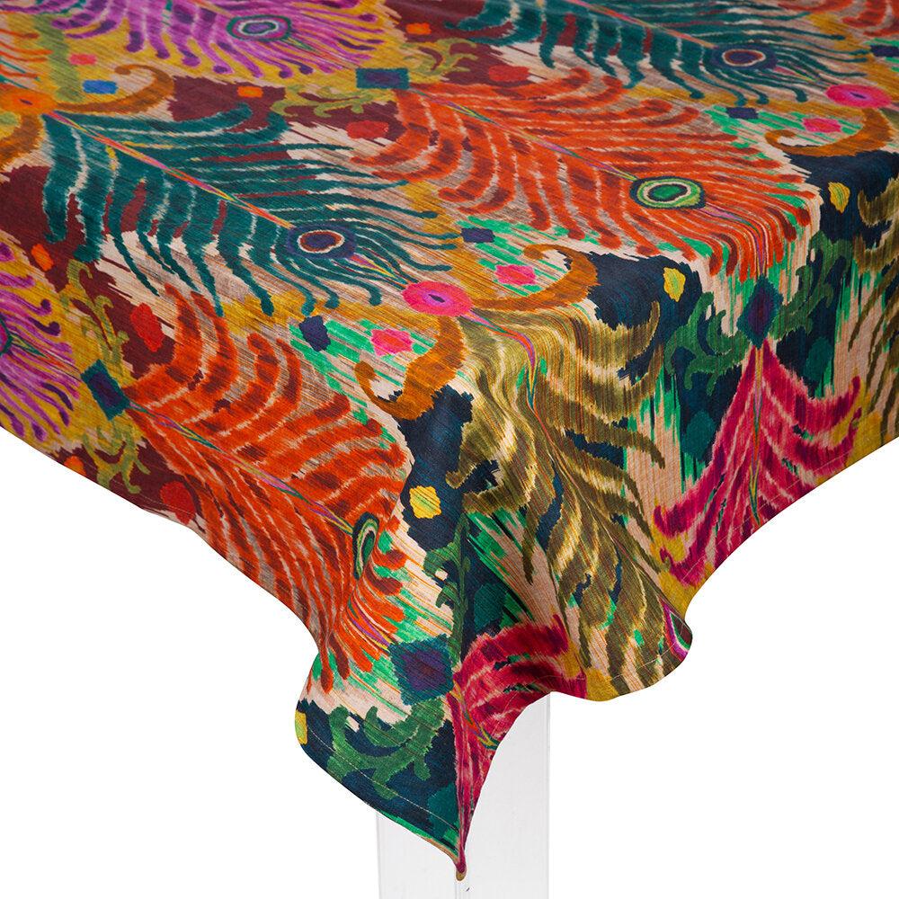 Les Ottomans x Matthew Williamson Tablecloth - Peacock