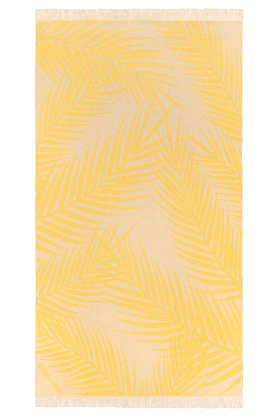 Sun of a Beach Palm Springs Feather Beach Towel