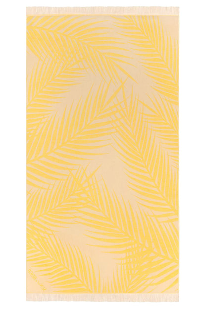 Sun of a Beach Palm Springs Feather Beach Towel