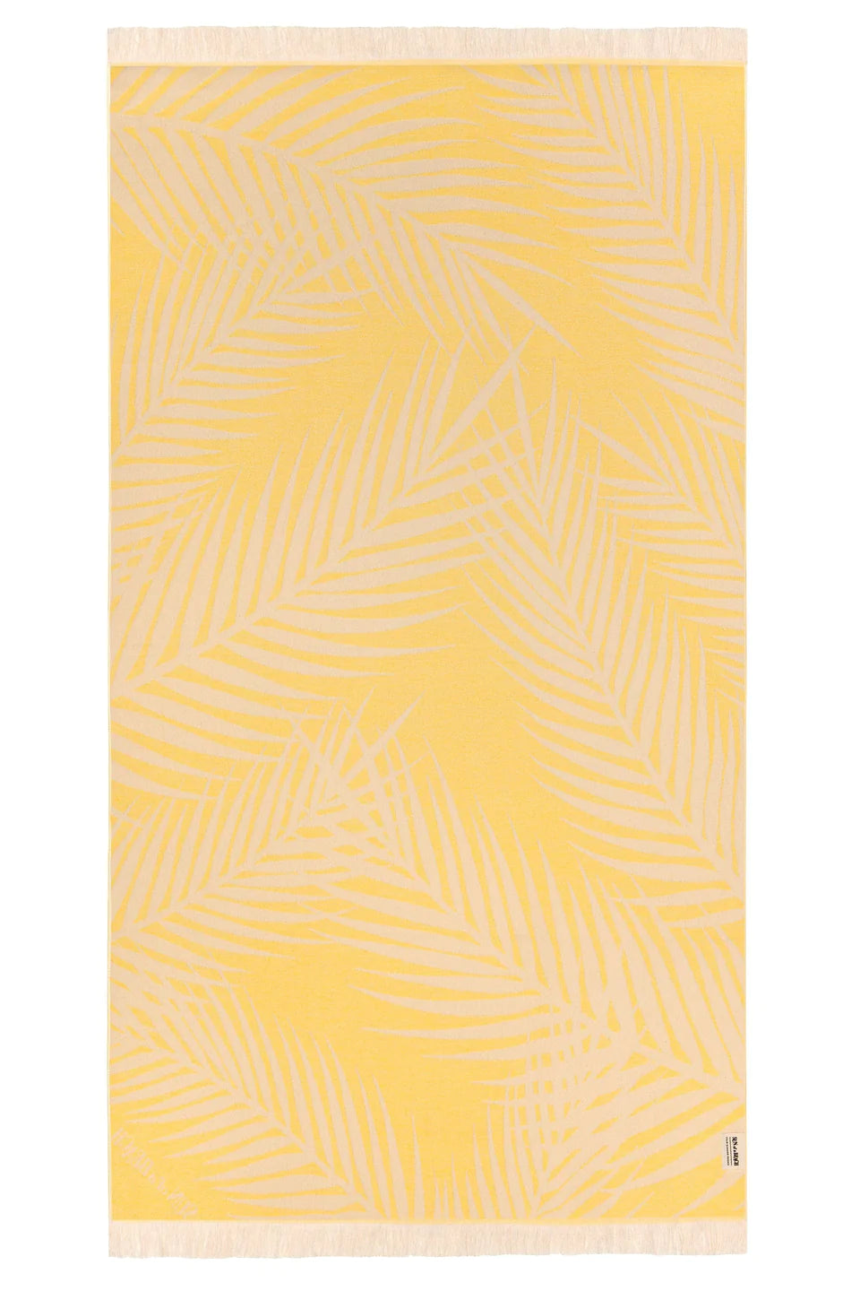 Sun of a Beach Palm Springs Feather Beach Towel