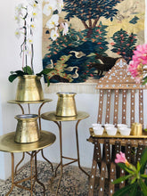 Load image into Gallery viewer, Mamlouk Vase/ Plant Pot Gold Medium
