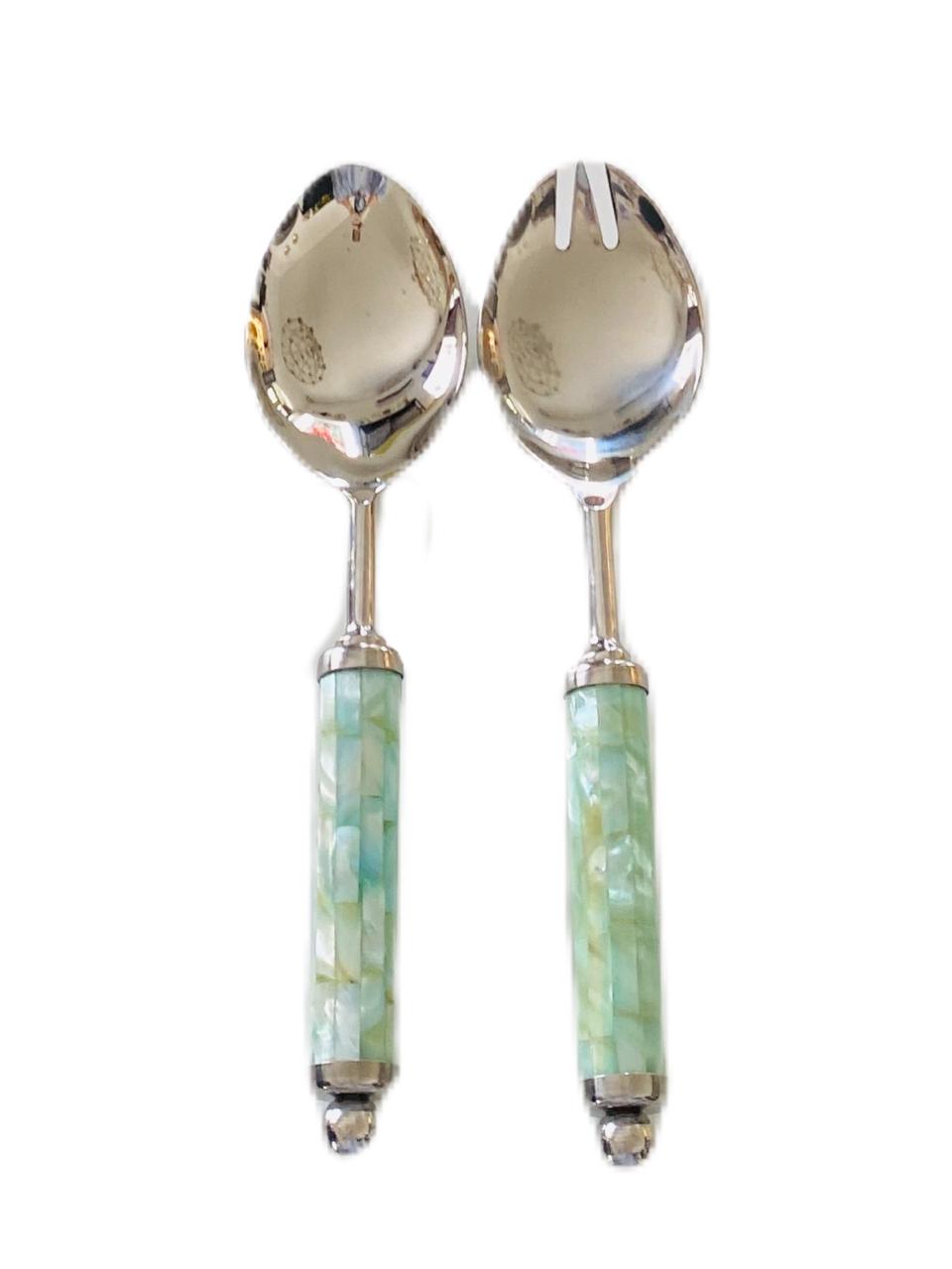 Salad Serving Set - Mint MOP