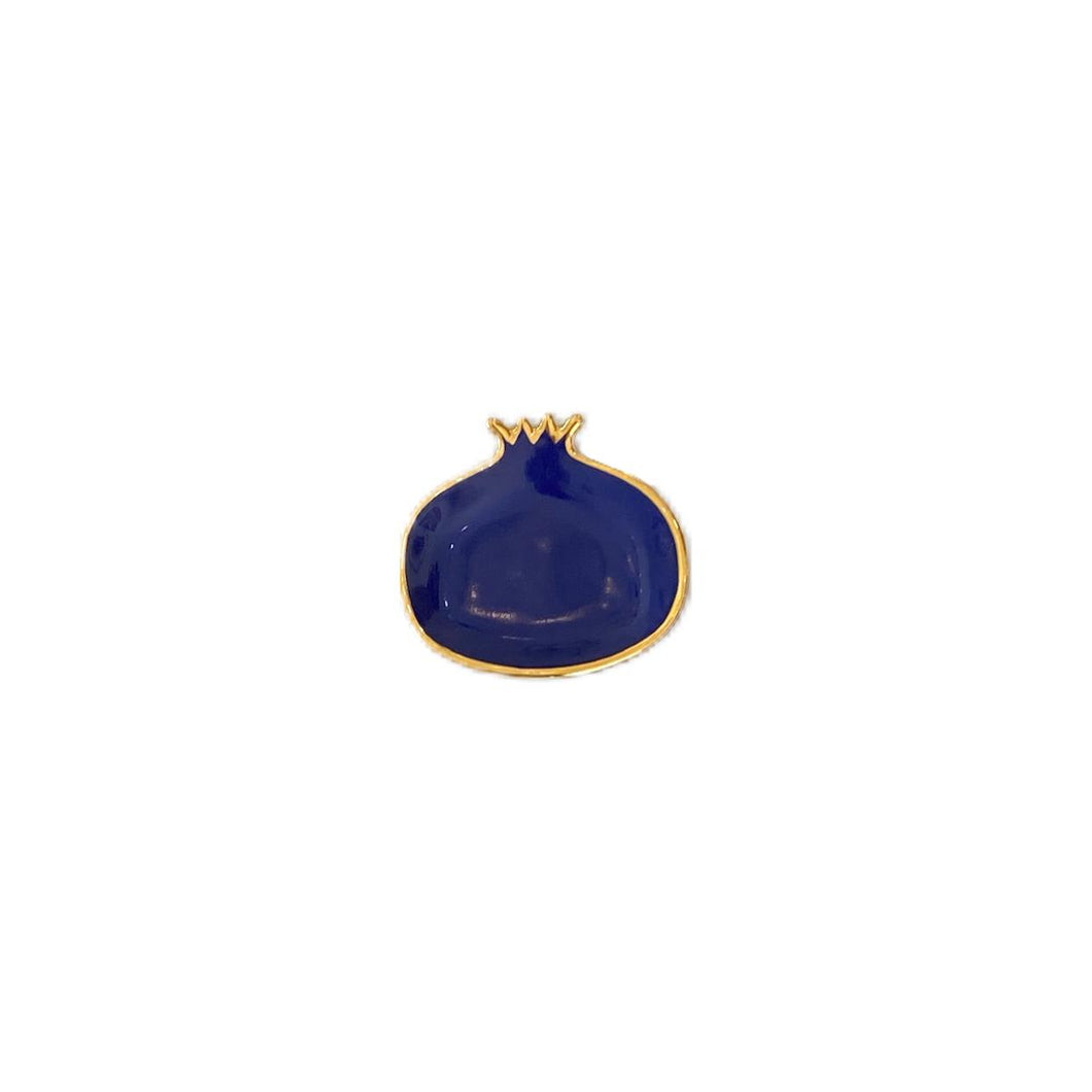 Pomegranate Plate - S - Royal Blue