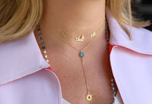 Load image into Gallery viewer, LRJC  &quot;Ø®Ù„ÙŠ Ø§Ù„Ø³Ø¹Ø§Ø¯Ø© Ø¹Ø§Ø¯Ø©&quot; .  Necklace 18K Gold
