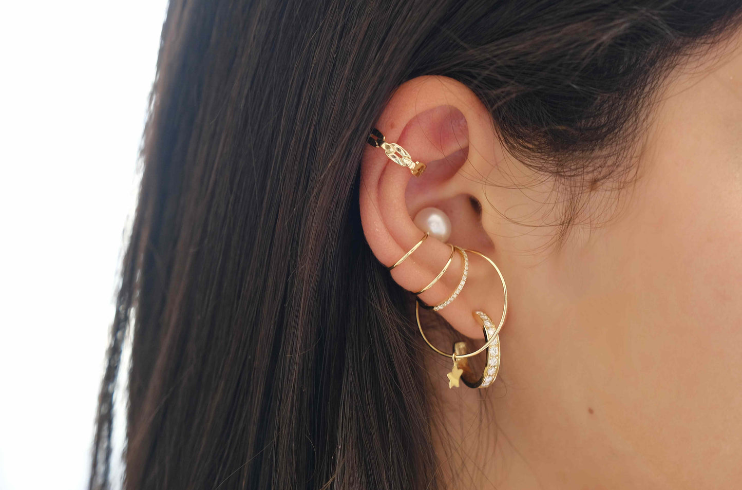 LRJC Round Ear Cuff