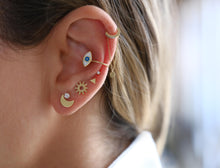 Load image into Gallery viewer, LRJC Star Rise Eye Ear Cuff
