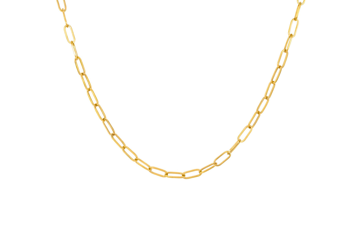 LRJC Serial Chain Necklace 18K Gold