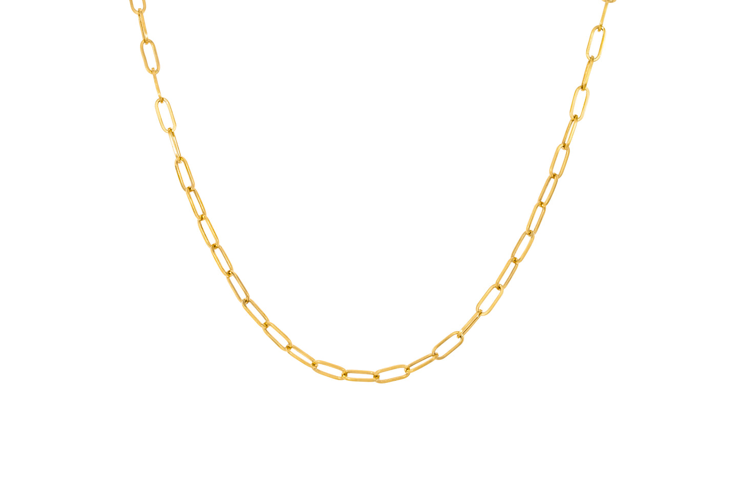 LRJC Serial Chain Necklace 18K Gold