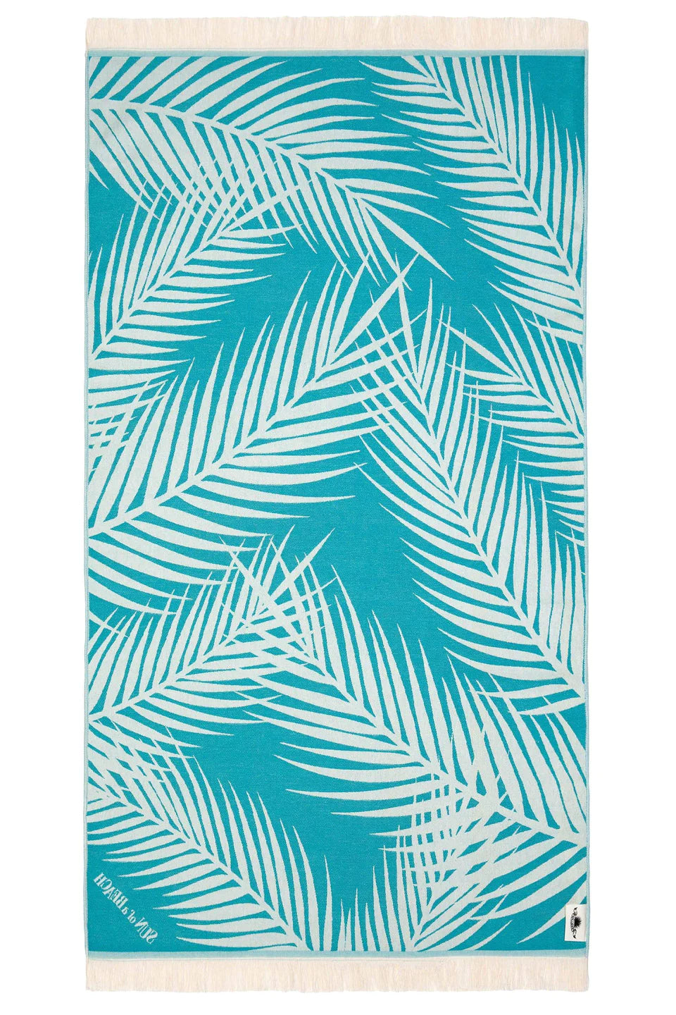 Sun of a Beach Palm Springs Feather Beach Towel