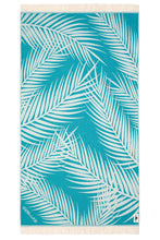 Load image into Gallery viewer, Sun of a Beach Palm Springs Feather Beach Towel
