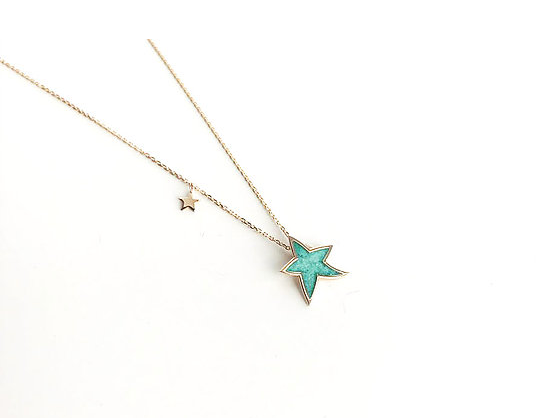 Abracadabra Little Sparkly Star Necklace