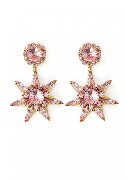 Elsa O Ya Leil Ya Ein Star Long Earrings